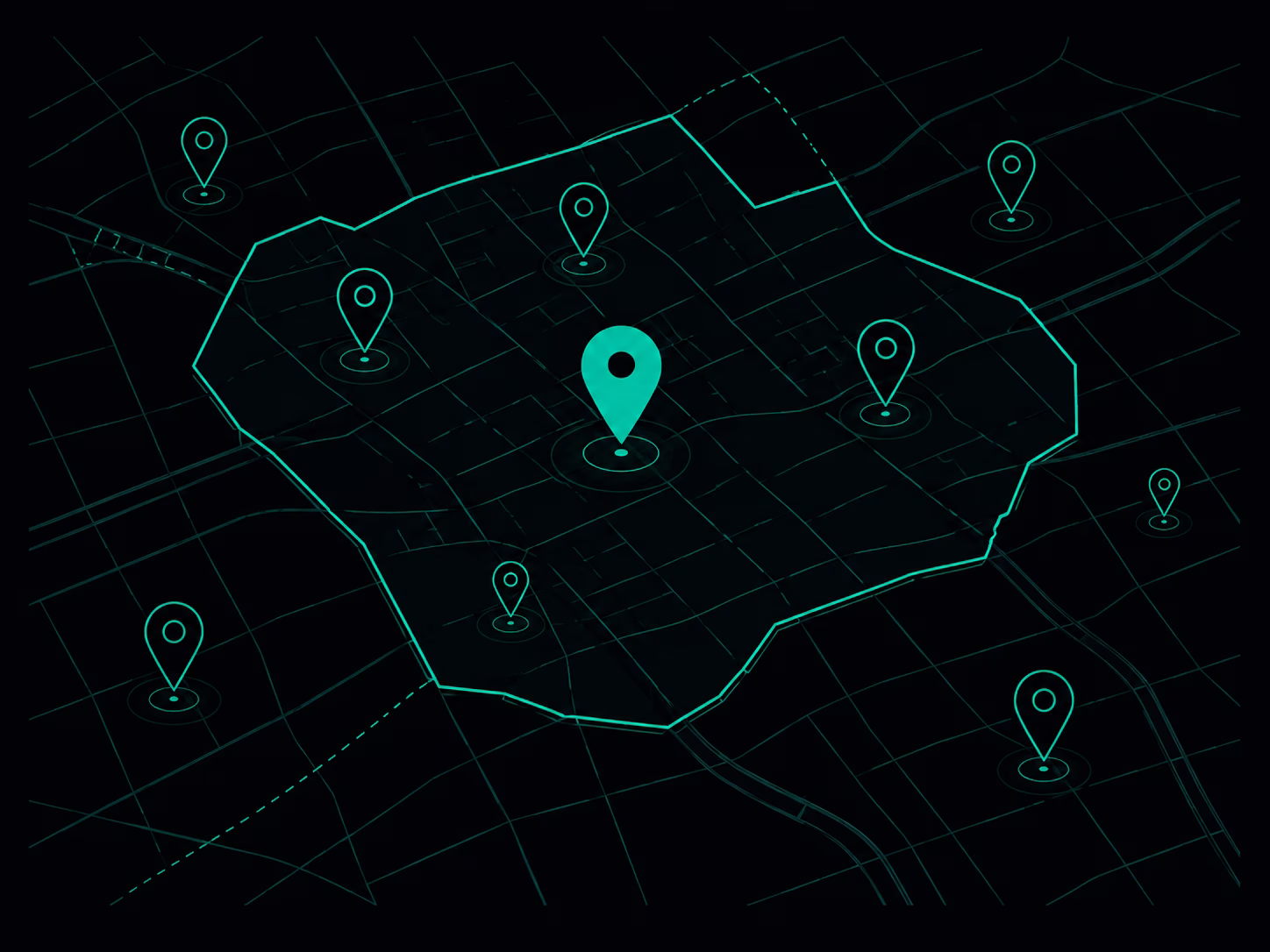 Local services industry — stylized illustration